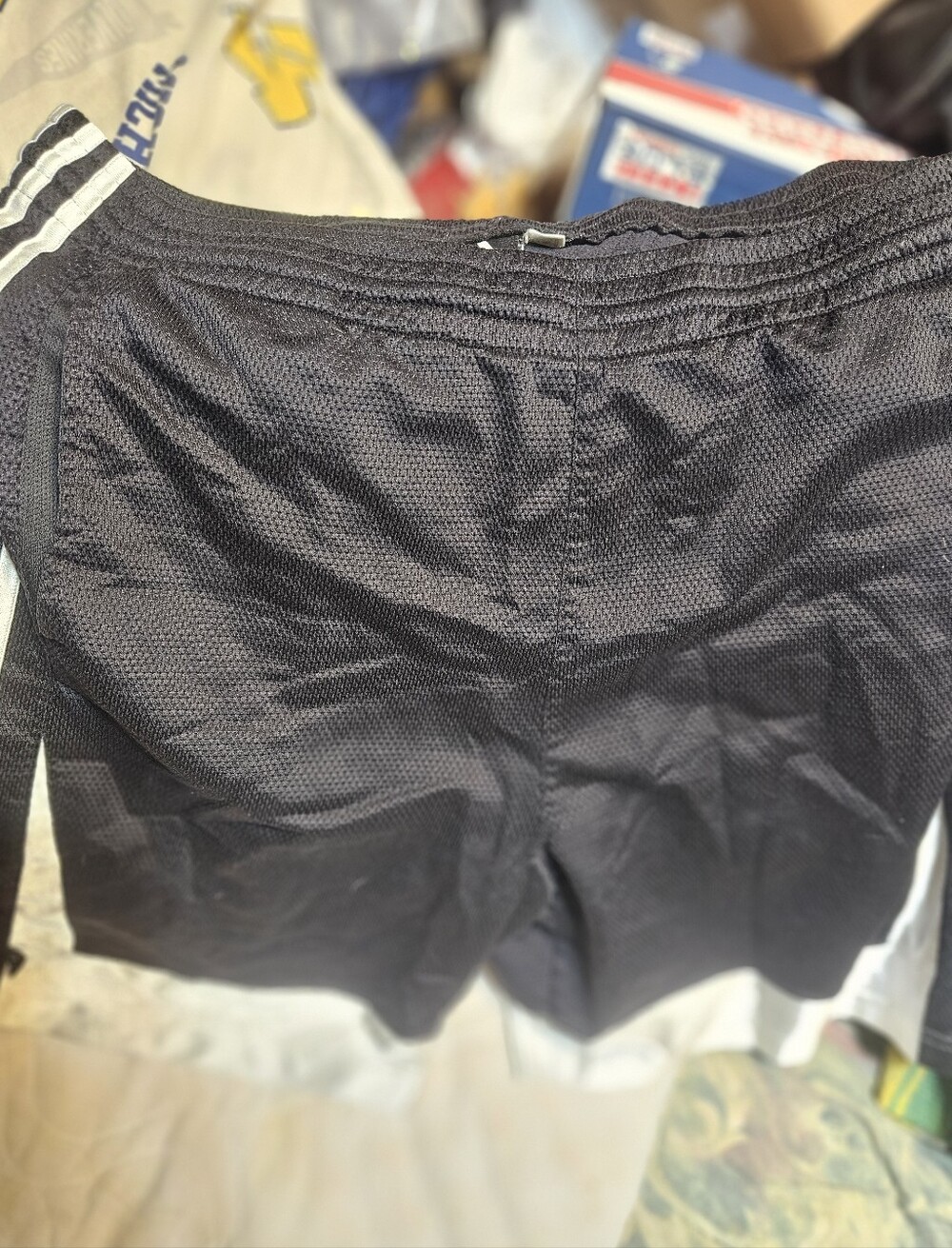 Mens Black Under Armour Mesh Shorts